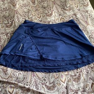 Blue tennis skort size medium